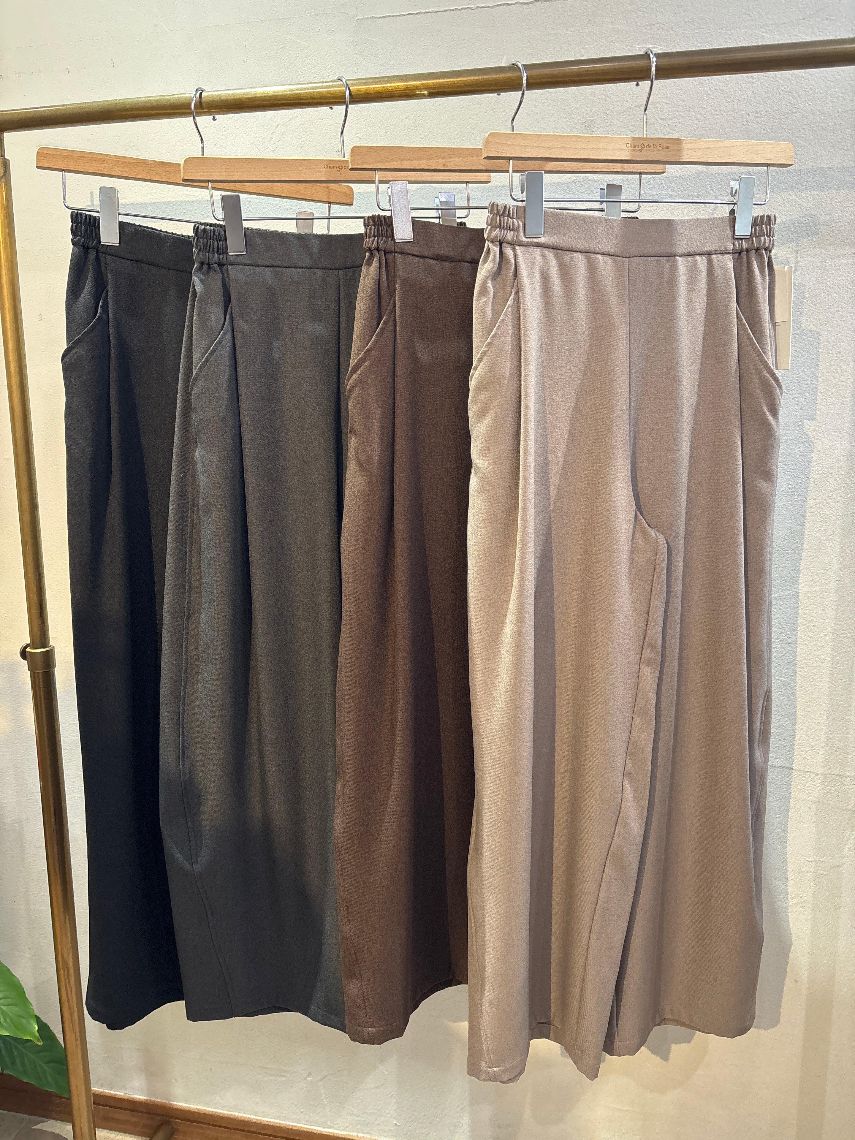 【CLOCHE】イージーパンツ