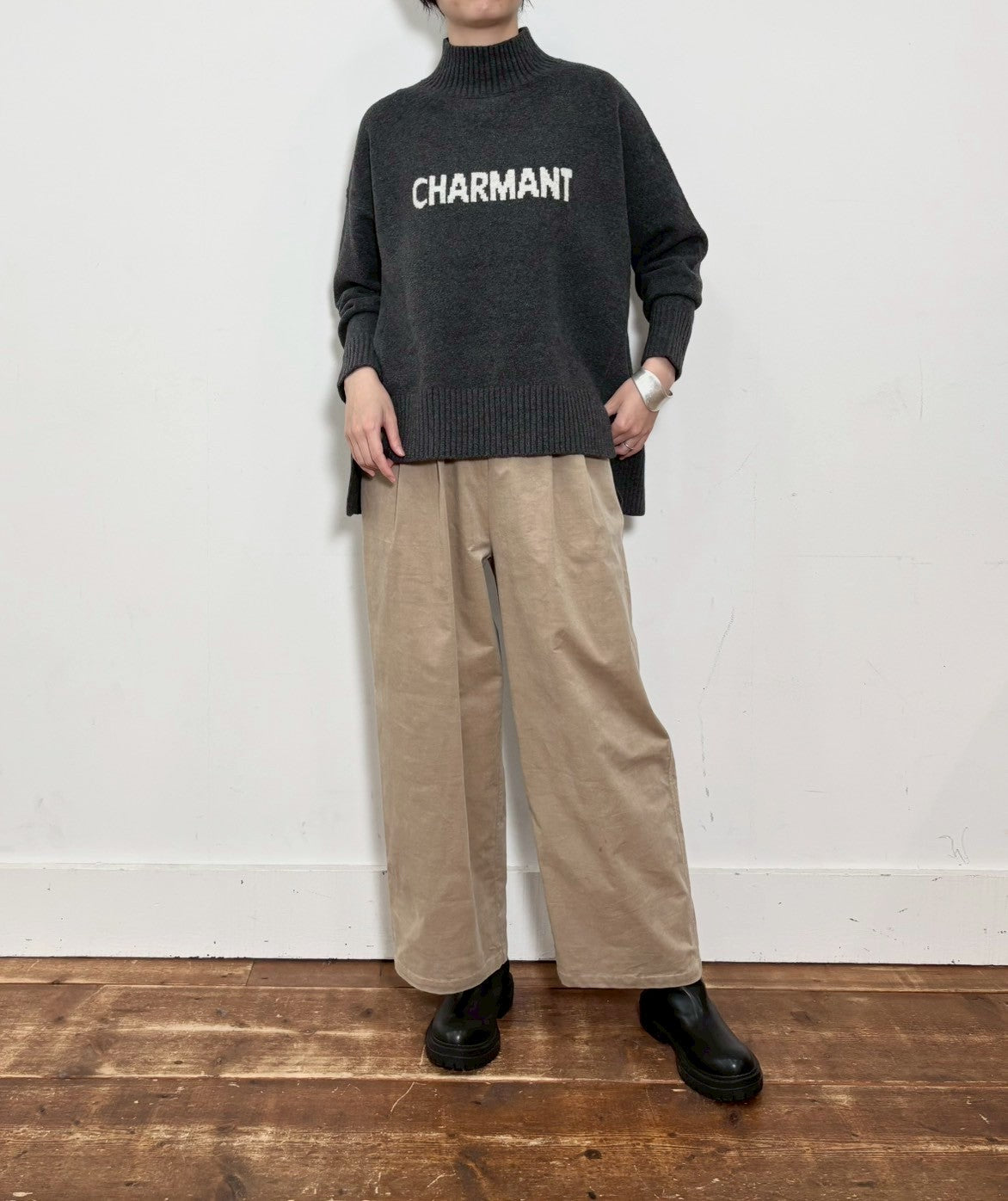 【siro de labonte 25 AW vol.2】CHARMANT bottleneck