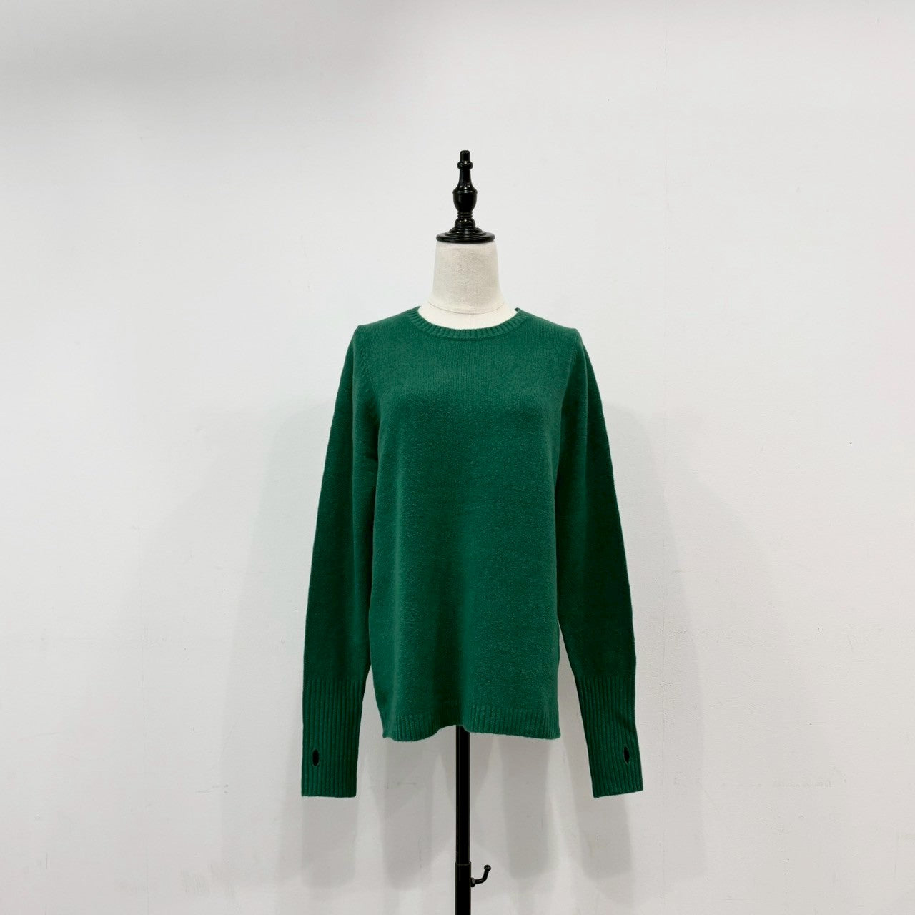 【siro de labonte 25 AW vol.2】fingerhole crewneck