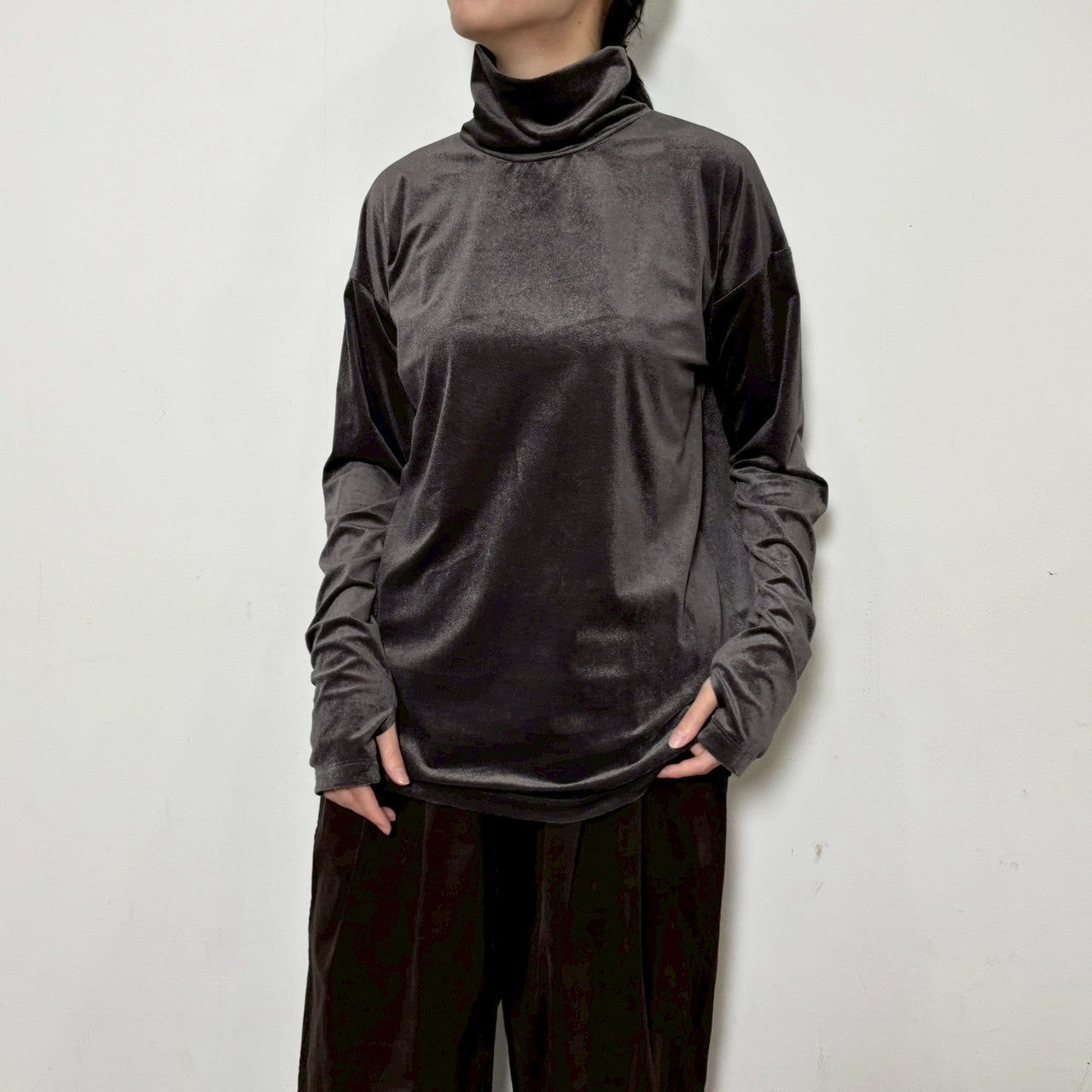【siro de labonte 25 AW vol.2】highneck pullover