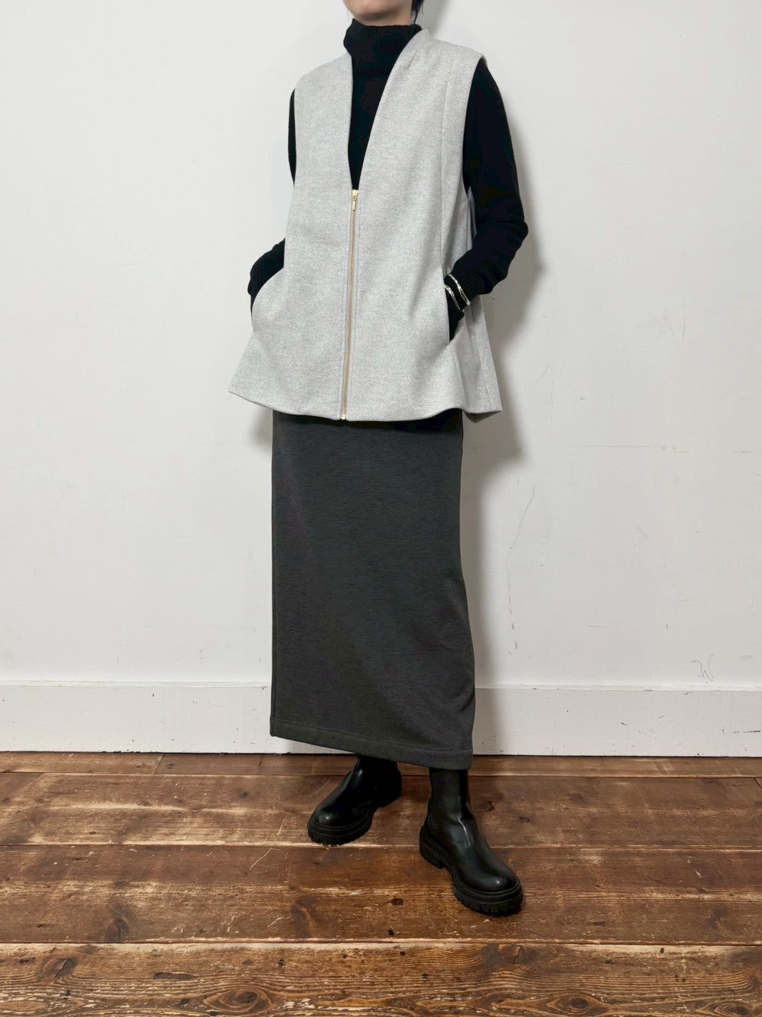 【siro de labonte 25 AW vol.2】A line vest