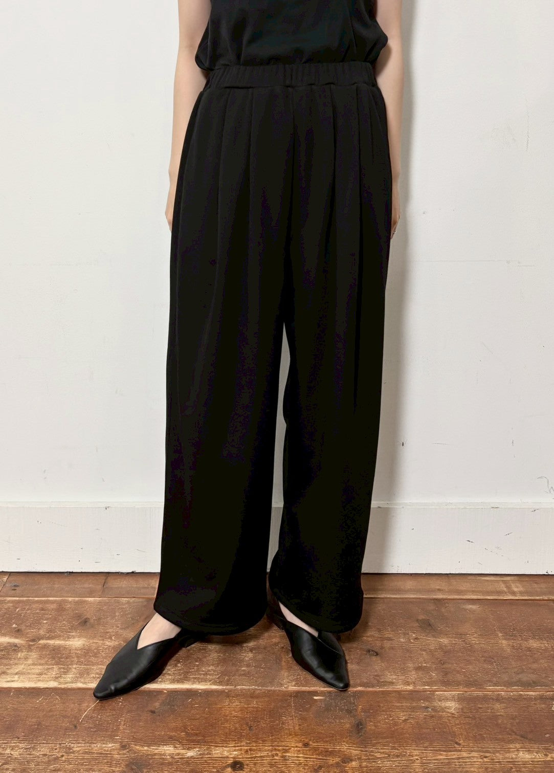 【siro de labonte 25 AW vol.2】tuck easy pants