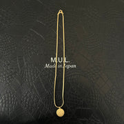 【M.U.L.】コインチェーンネックレス 45-1