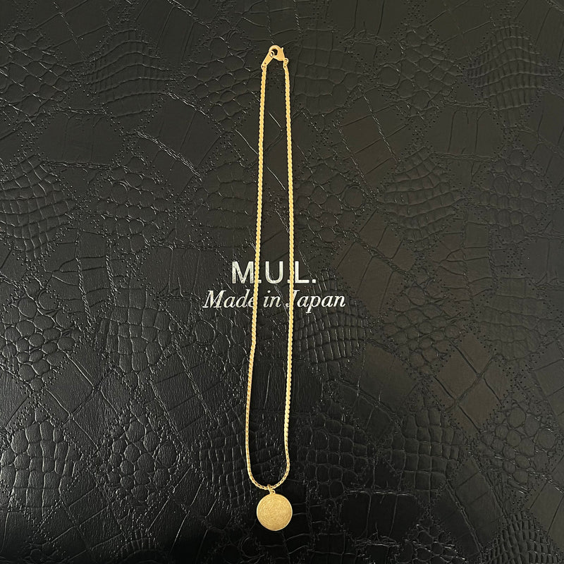 【M.U.L.】コインチェーンネックレス 45-1