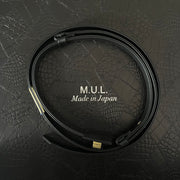 【M.U.L.】オイルレザーベルト