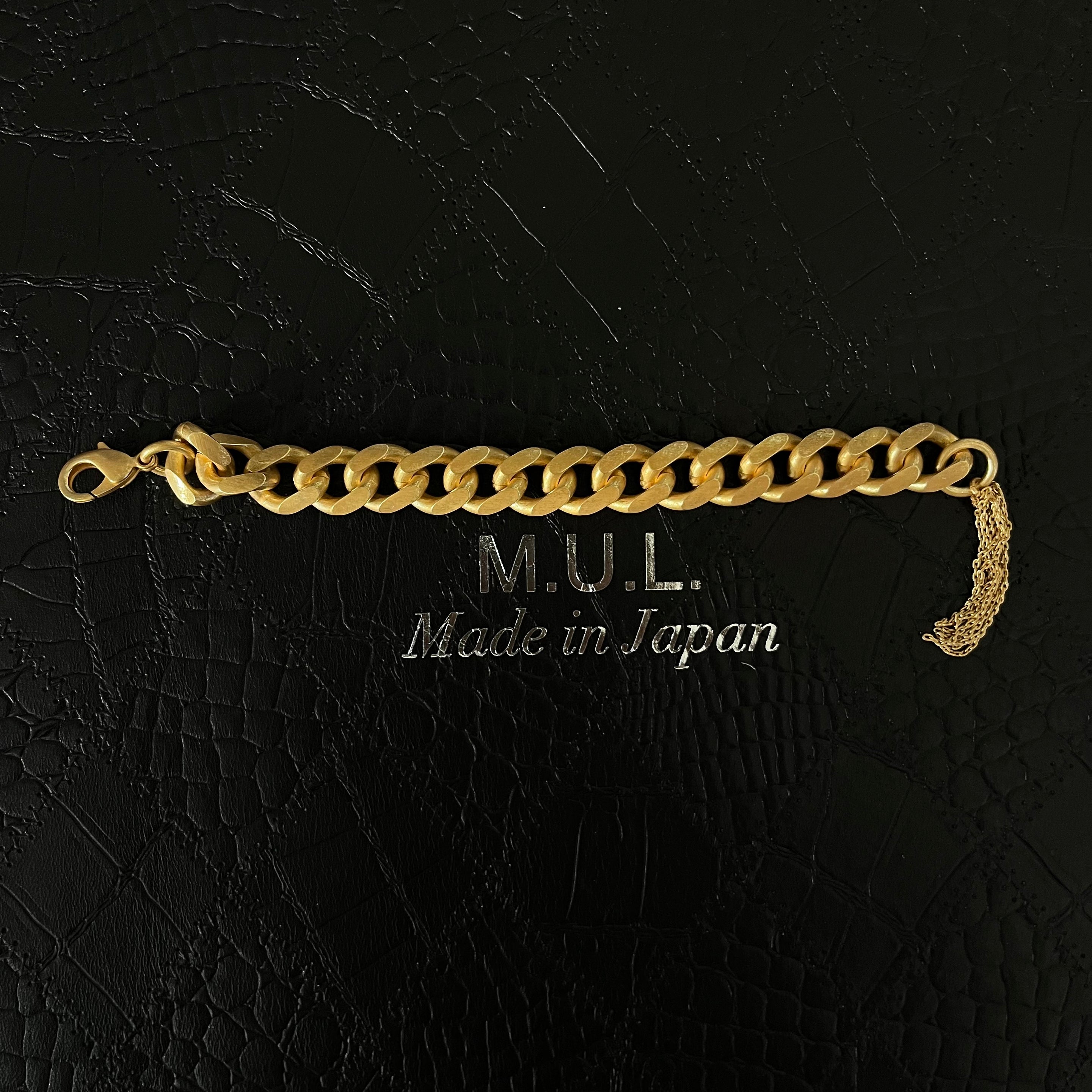 【M.U.L.】タッセル C チェーンブレスレット