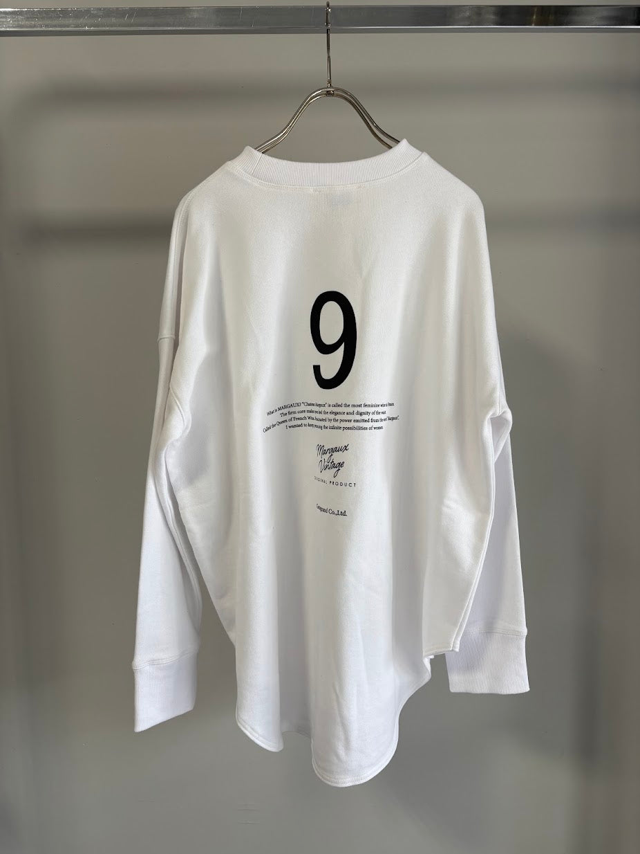 【MARGAUX VINTAGE 2026 PRE SPRING】バックロゴ裏毛プルオーバー