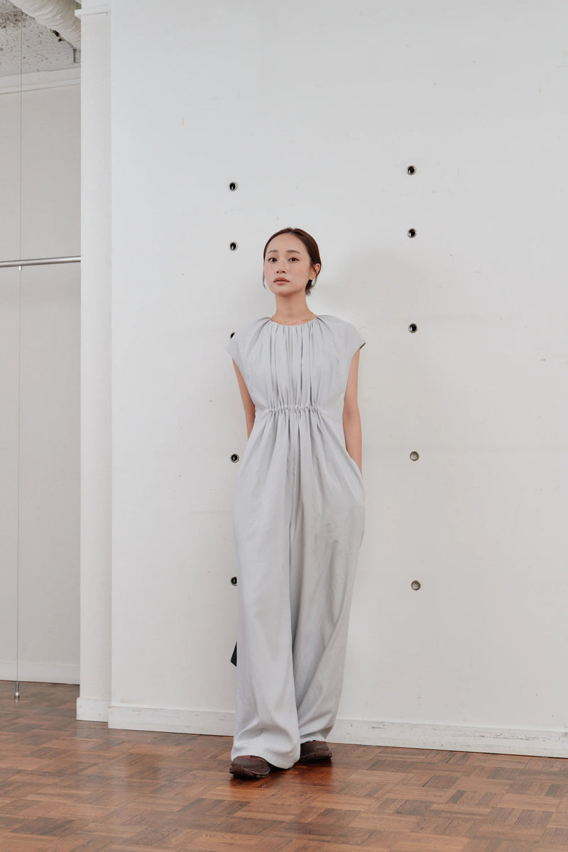 【Hella 2026 SPRING/SUMMER】gather neck combinaison