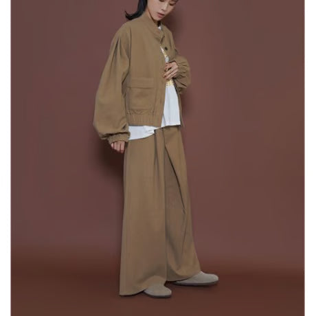 【CYAN 2025 AW vol.2】ラップウーリーワイドPT