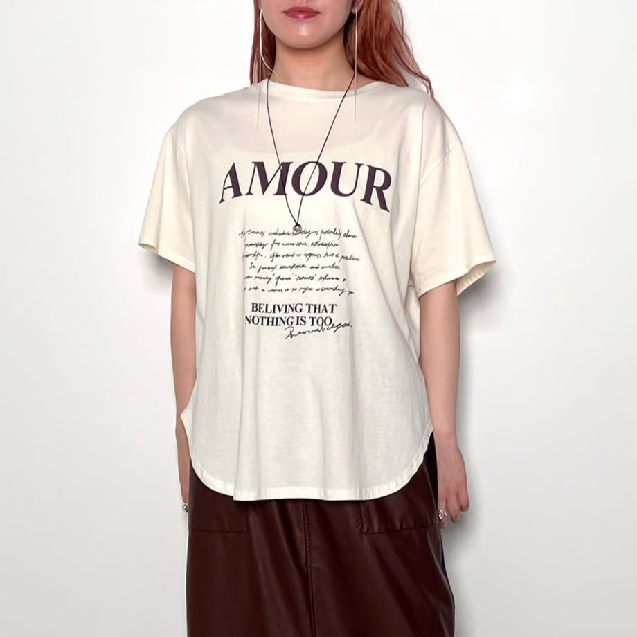 【CHIGNON】ラフスケッチ"AMOUR"T