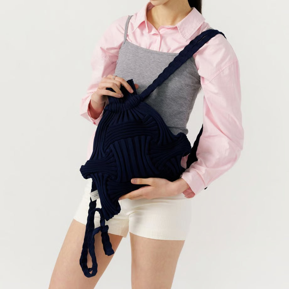 【PLEATS MAMA】NEW BOW BACKPACK