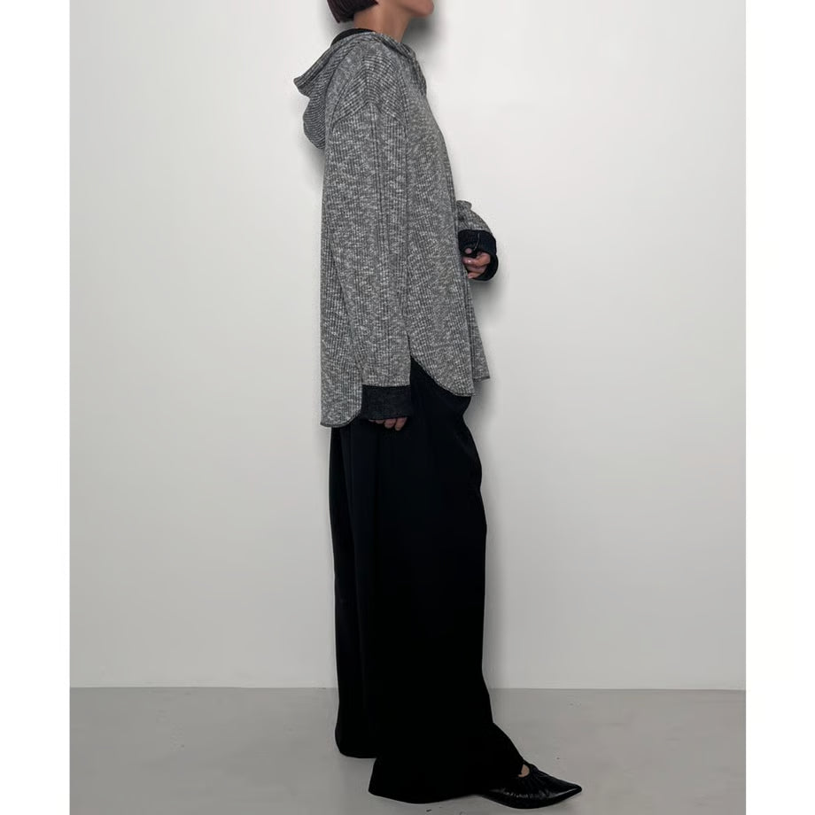 【CHIGNON 2025 AUTUMN/WINTER】フーディーニットソーPO