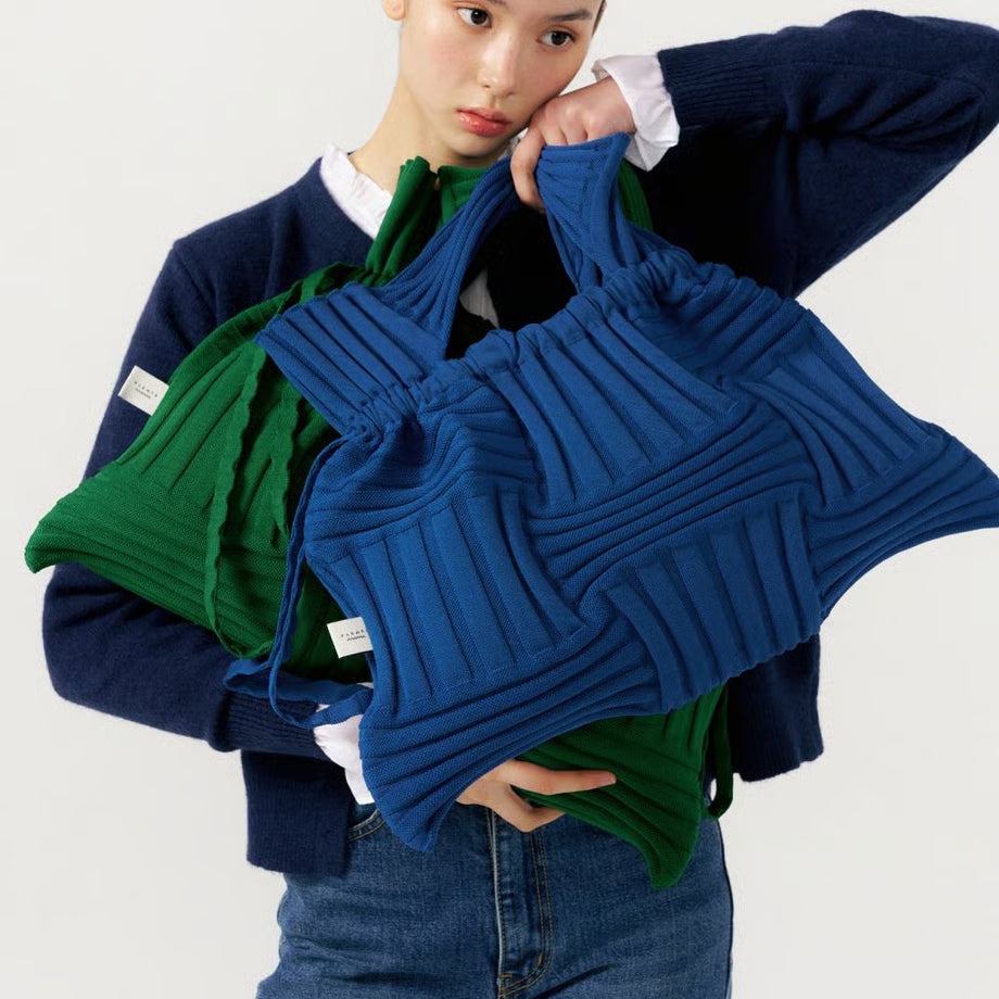 【PLEATS MAMA】BIG BOW BAG