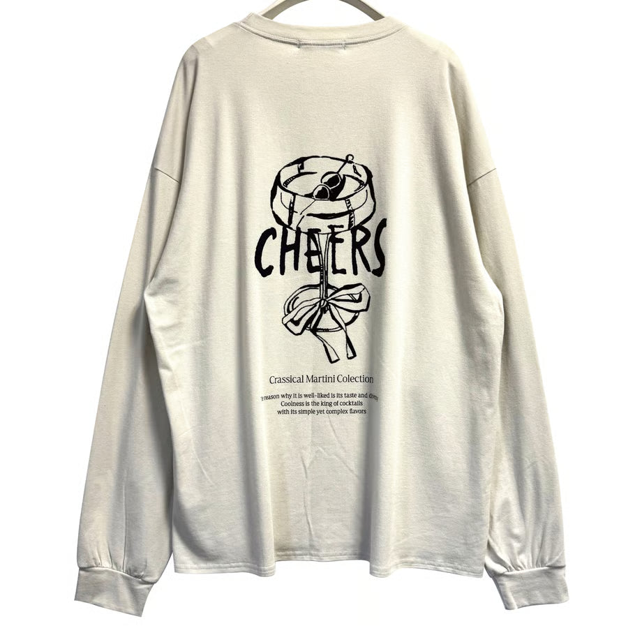 【CHIGNON 2025 AUTUMN/WINTER】”CHEERS”ロゴロンTee