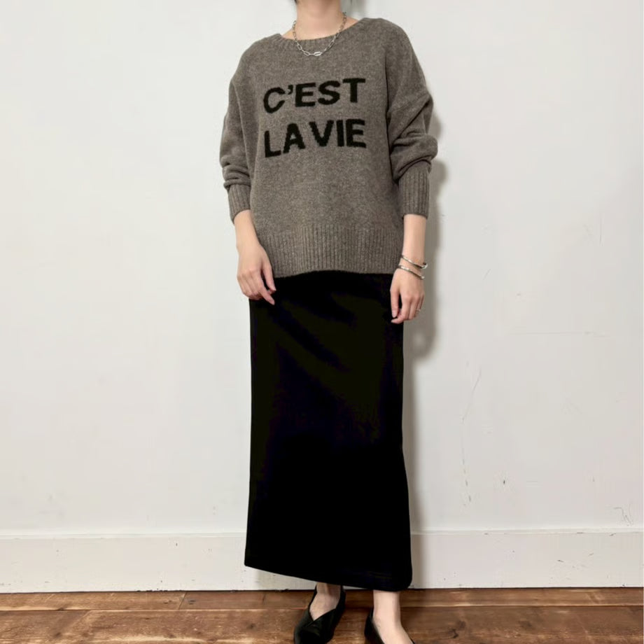 【siro de labonte 25 AW vol.2】zipup 2way pullover