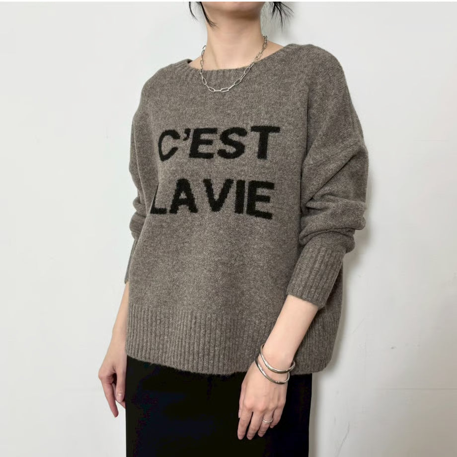 【siro de labonte 25 AW vol.2】zipup 2way pullover