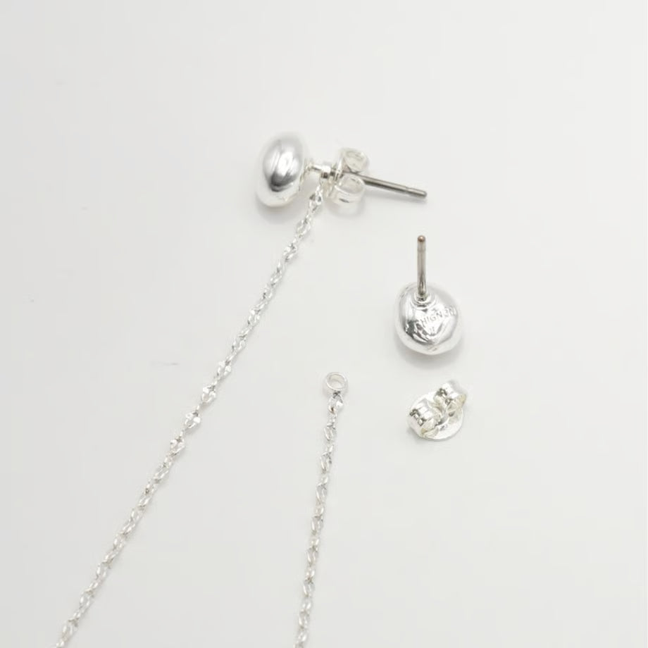 【CHIGNON 2025 AUTUMN/WINTER】プチエッグ&チェーン2WAYピアス