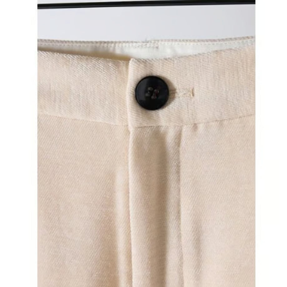 【YENN LIMITED ORDER】 MOLE TWILL TUCK WIDE