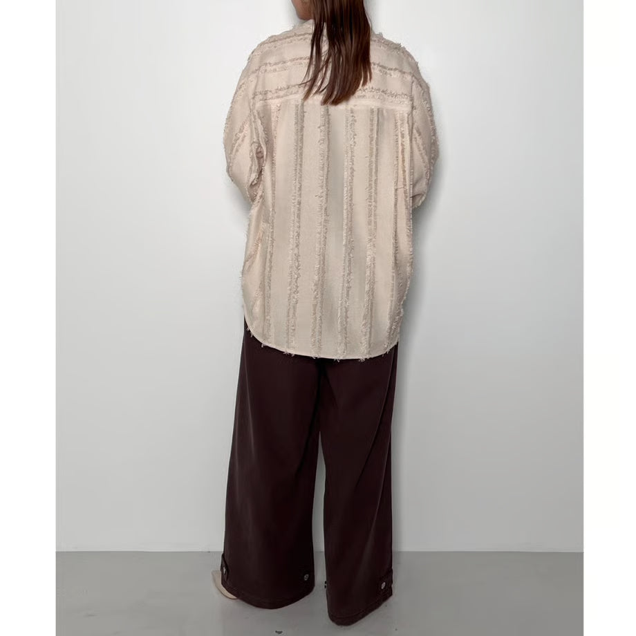 【CHIGNON 2025 AUTUMN/WINTER】コットンブレンドタックパンツ
