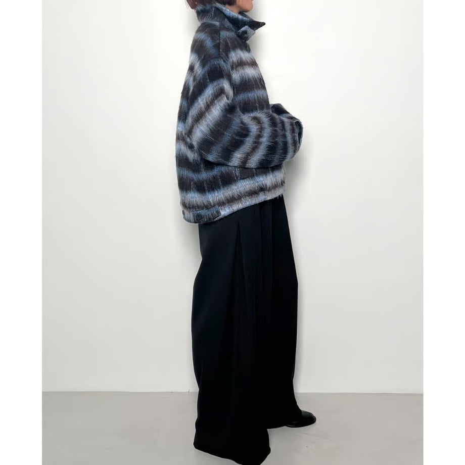 【CHIGNON 2025 AUTUMN/WINTER】シャギーチェックブルゾン