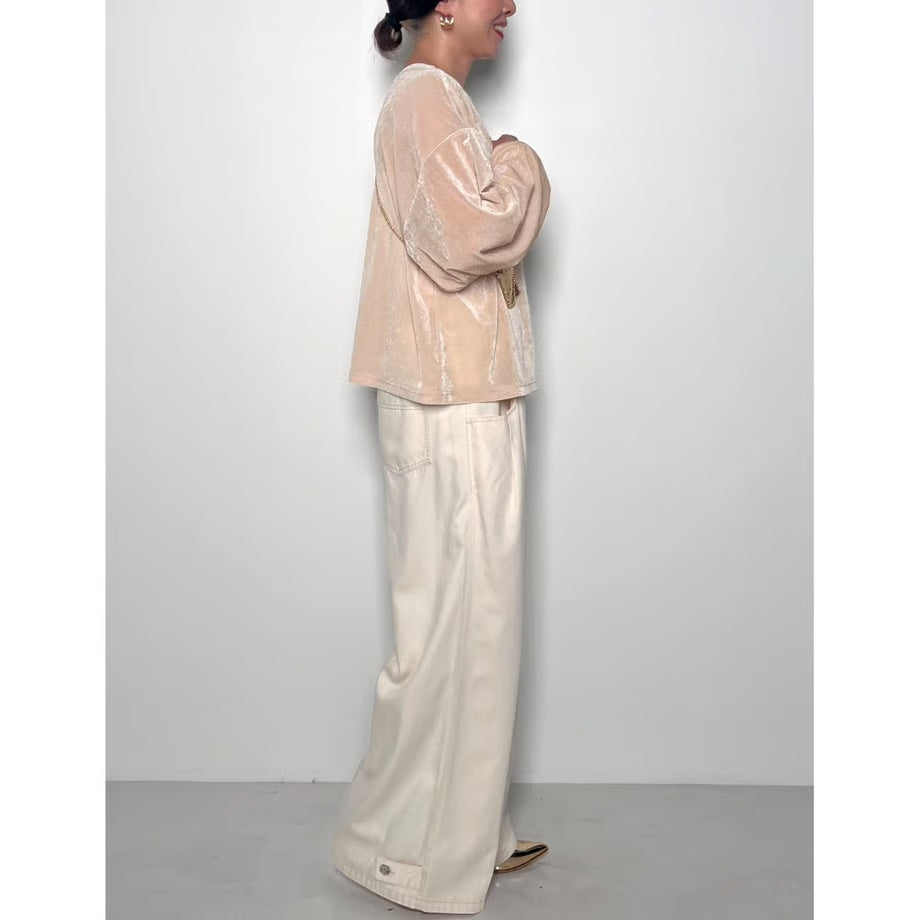【CHIGNON 2025 AUTUMN/WINTER】ベロアメッシュPO