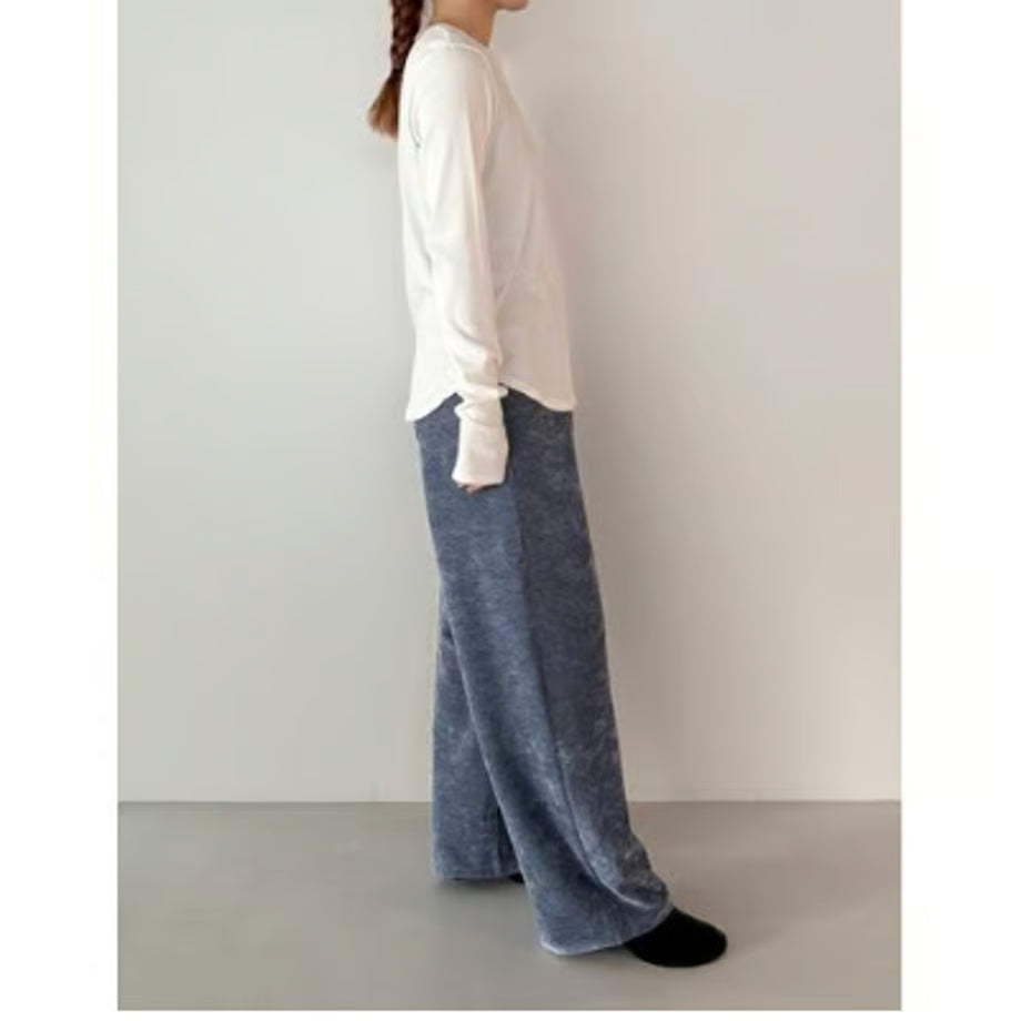【YENN LIMITED ORDER】 MOLE TWILL TUCK WIDE