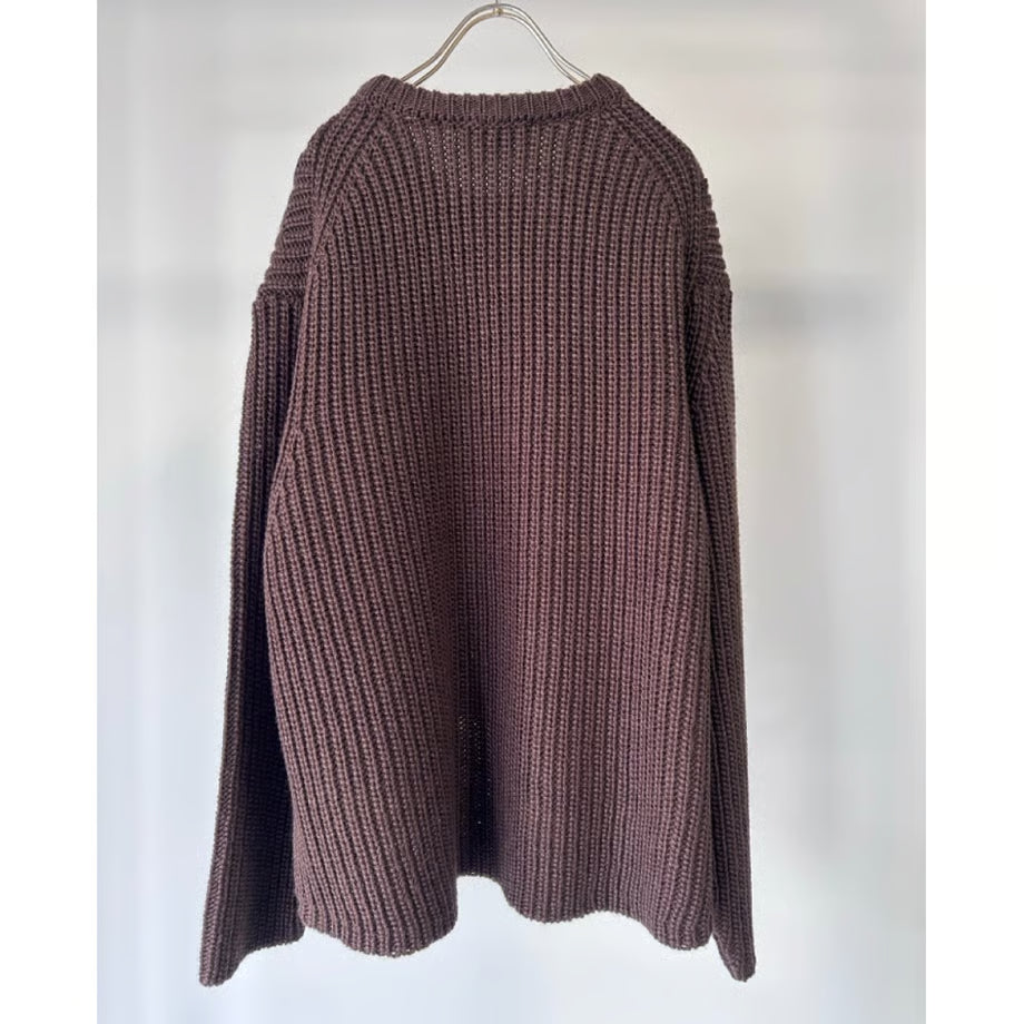 【MARGAUX 2025 WINTER】片畦ニットPO