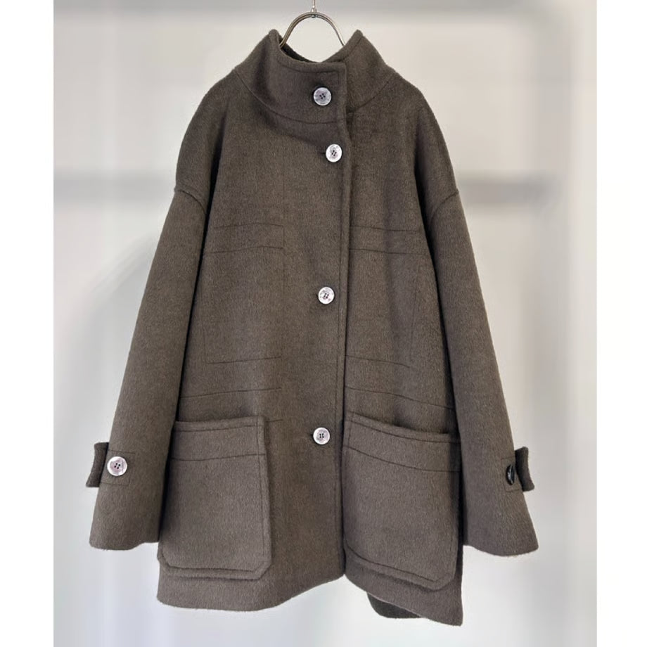 【MARGAUX 2025 WINTER】スタンドカラーコート