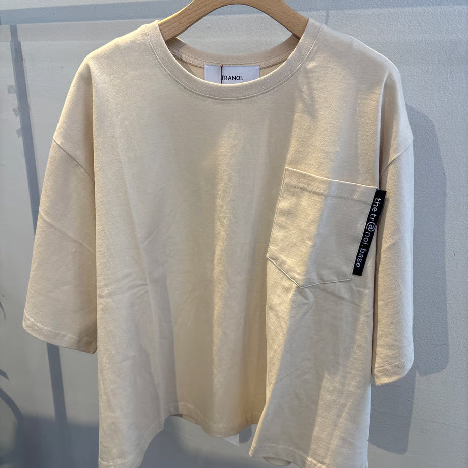 【TRANOI】BACK TIGER WIDE TEE