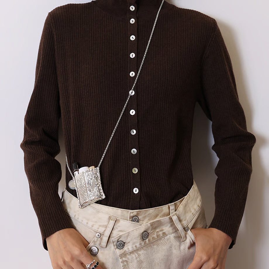 【CHIGNON 2025 AUTUMN/WINTER】メタルメッシュマイクロミニBAG