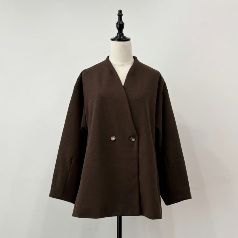 【siro de labonte 25 AW vol.2】nocollar jacket