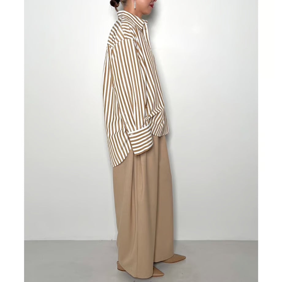 【CHIGNON 2025 AUTUMN/WINTER】2WAYストライププリントSH