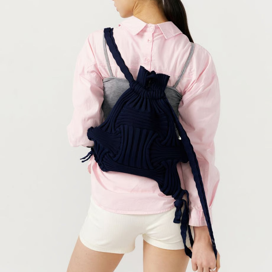 【PLEATS MAMA】NEW BOW BACKPACK