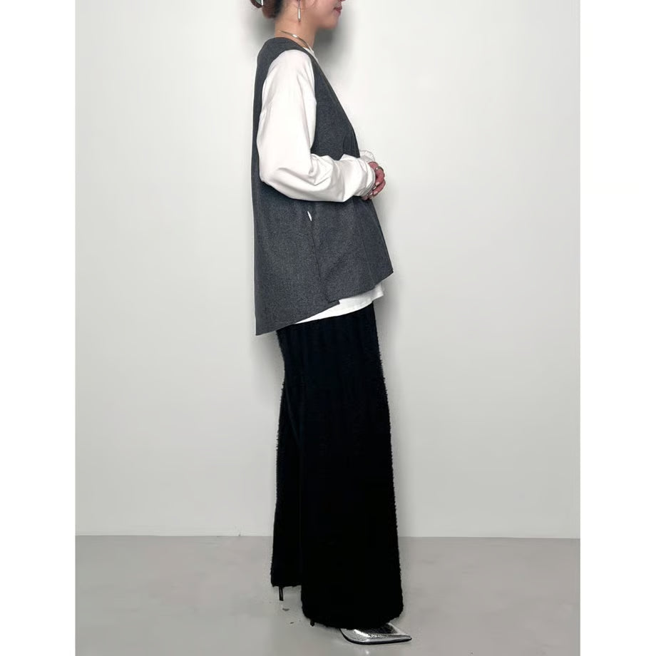 【CHIGNON 2025 AUTUMN/WINTER】Wフェイスジャージジレ