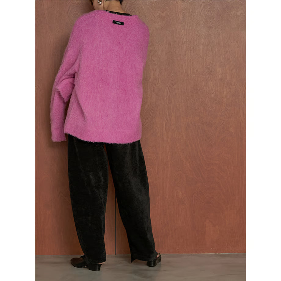 【YENN 2025 AUTUMN/WINTER】ALPACA MIX CARDIGAN