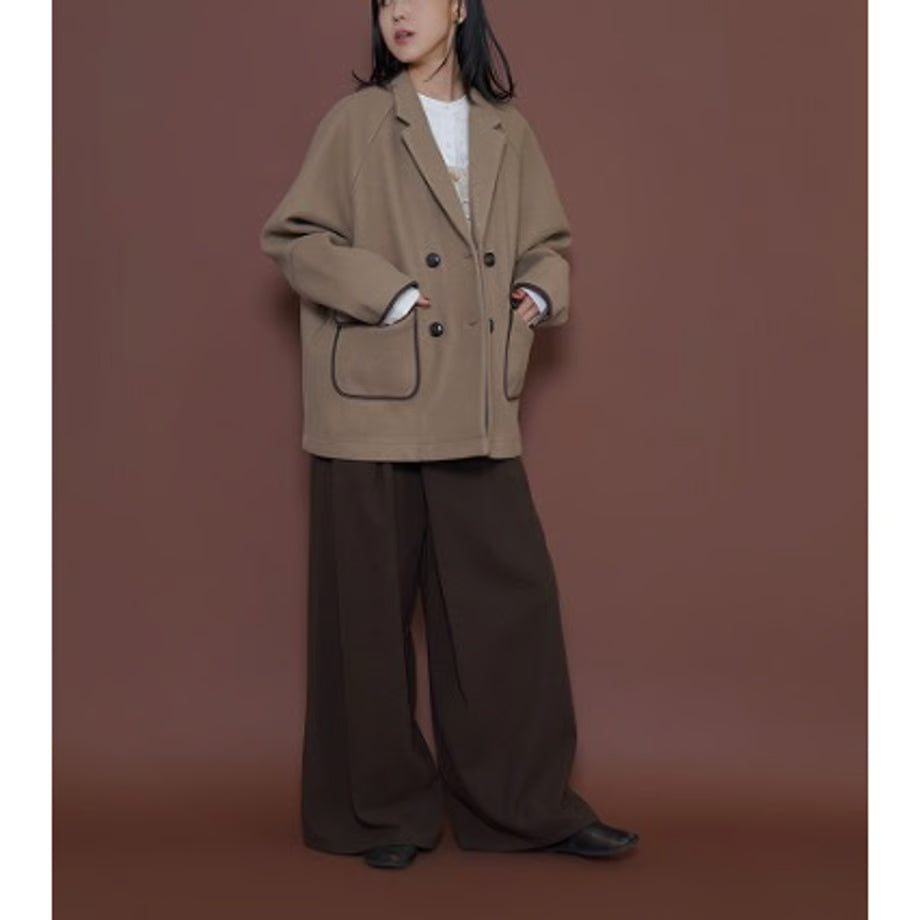 【CYAN 2025 AW vol.2】ラップウーリーワイドPT