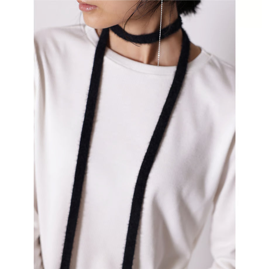 【CHIGNON 2025 AUTUMN/WINTER】フラフィーワイドチョーカー