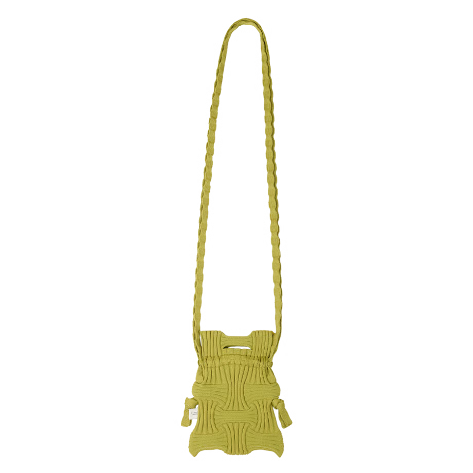 【PLEATS MAMA】MINI CROSS BOW BAG