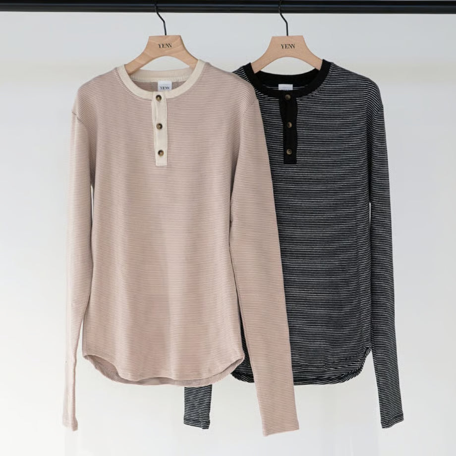 【YENN 2025 AUTUMN/WINTER】STP HENRY LONG TEE