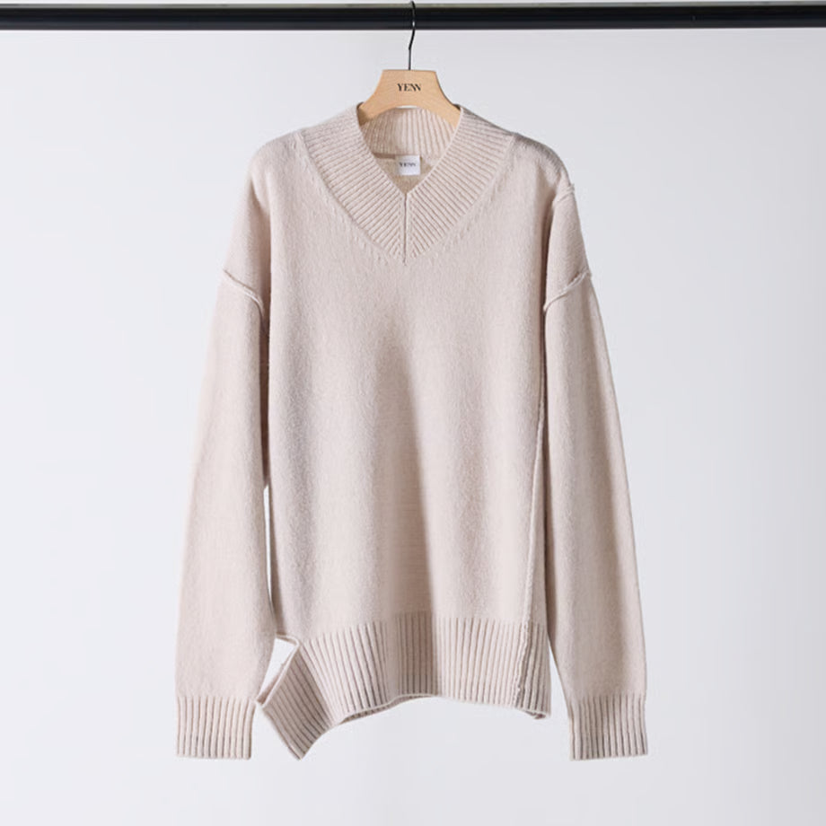 【YENN 2025 AUTUMN/WINTER】WASHABLE WOOL VN PO