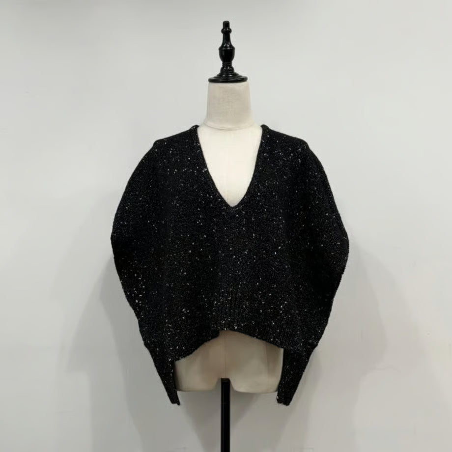 【siro de labonte 25 AW vol.2】glitter yarn short vest