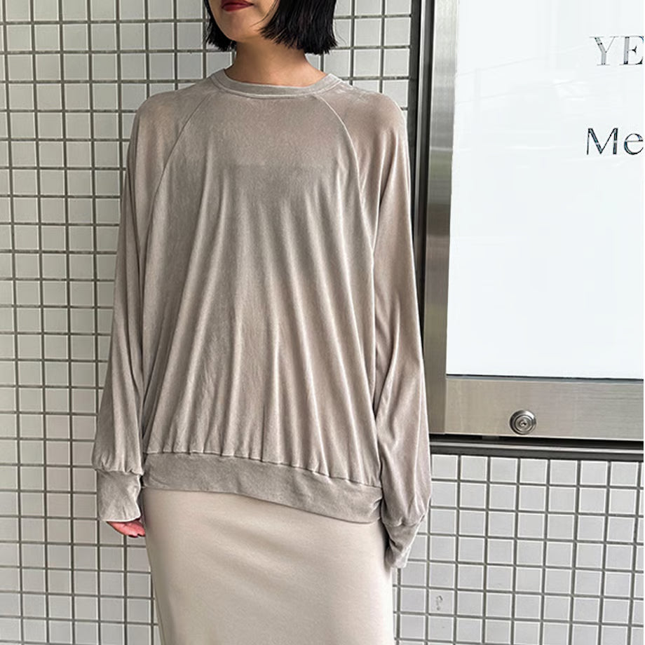【YENN 2025 AUTUMN/WINTER】FLOCKY TULLE PO