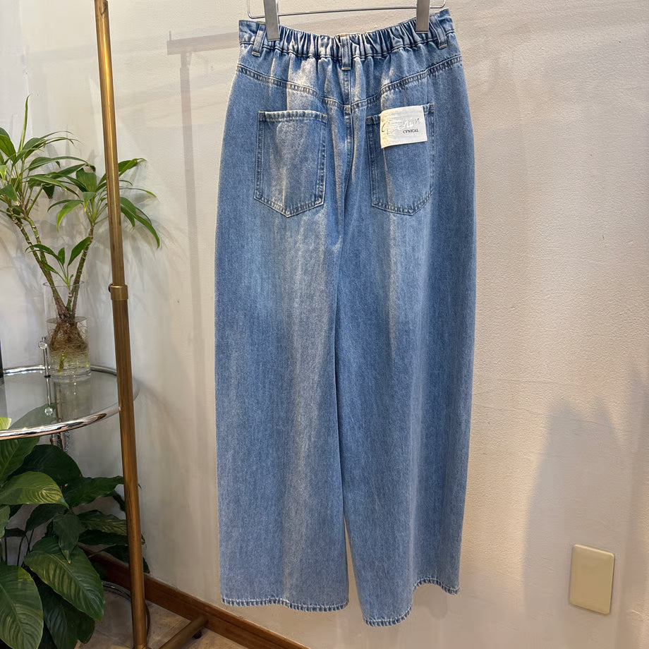 再入荷決定‼【CYNICAL】ダメージカーブデニムパンツ