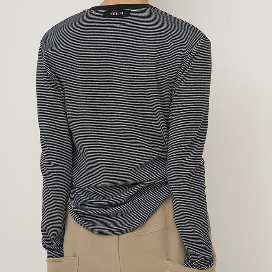 【YENN 2025 AUTUMN/WINTER】STP HENRY LONG TEE