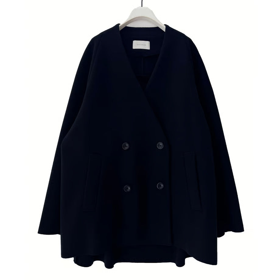 【CHIGNON 2025 AUTUMN/WINTER】Wフェイスジャージコート