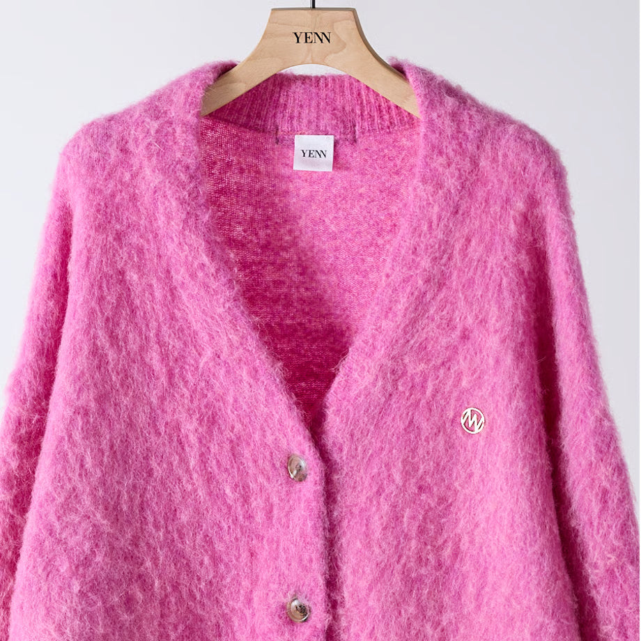 【YENN 2025 AUTUMN/WINTER】ALPACA MIX CARDIGAN