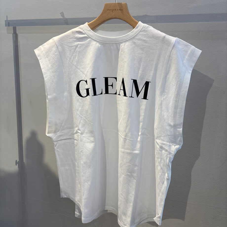 【hunch】ノースリーブプリントTシャツ