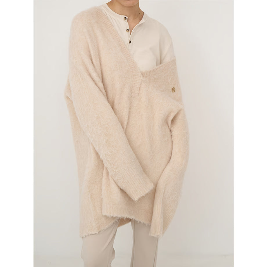 【YENN 2025 AUTUMN/WINTER】HENRY NECK LONG TEE