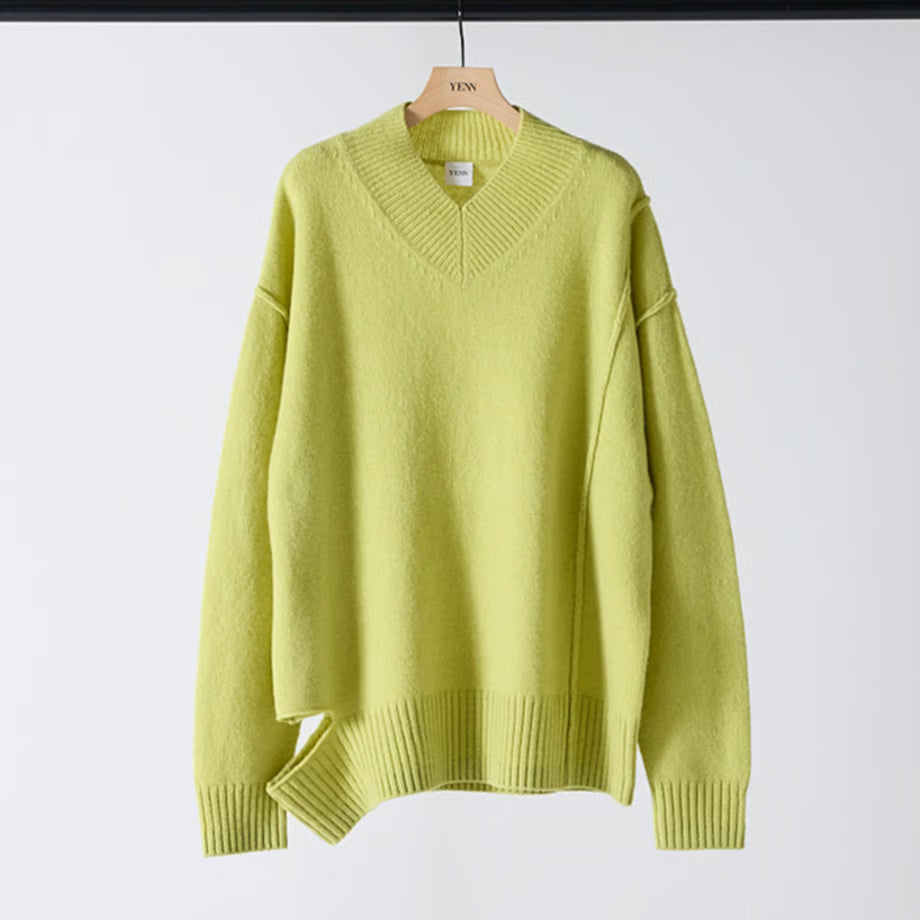 【YENN 2025 AUTUMN/WINTER】WASHABLE WOOL VN PO