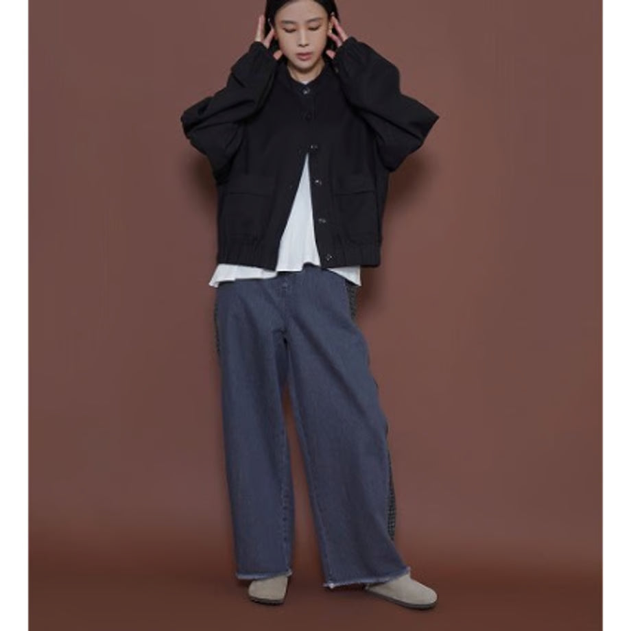 【CYAN 2025 AW vol.2】ツィードコンビワイドデニム